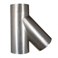 Трійник 45° AiSi304 0,8мм d120